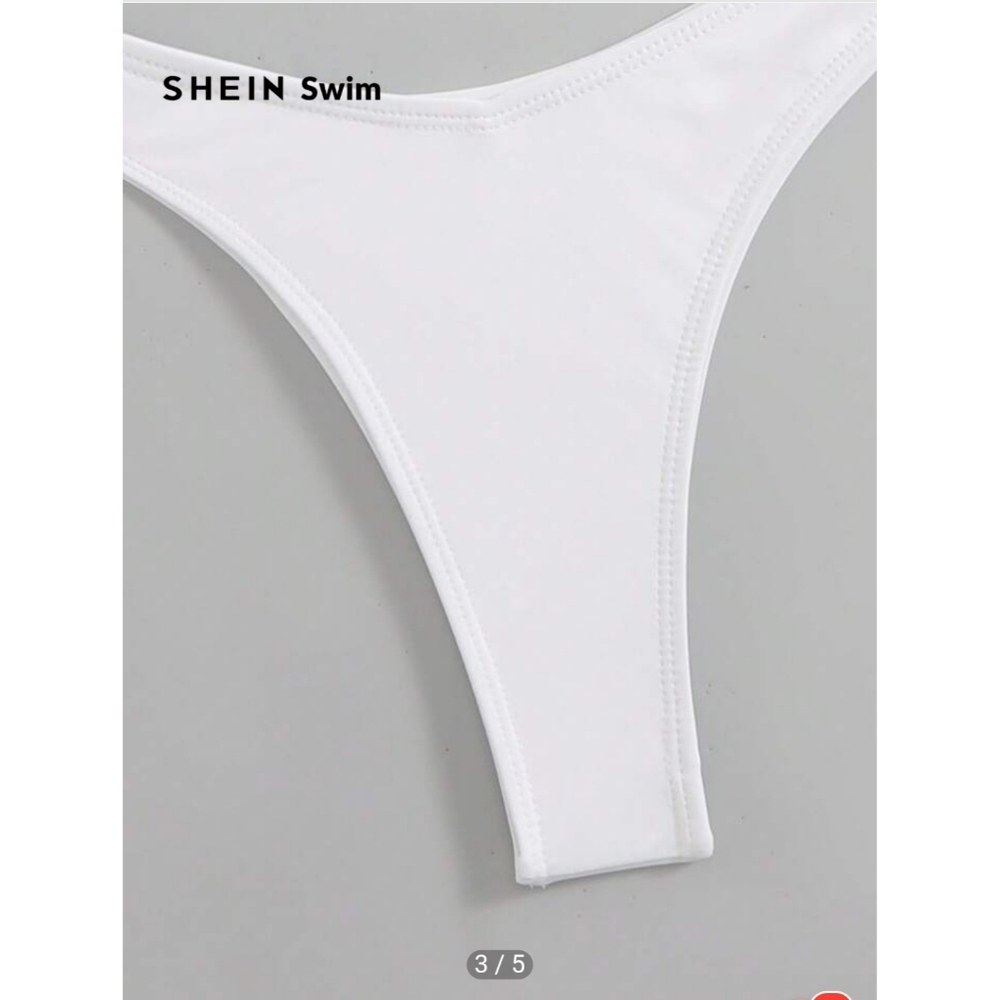 SHEIN White Bikini Bottom